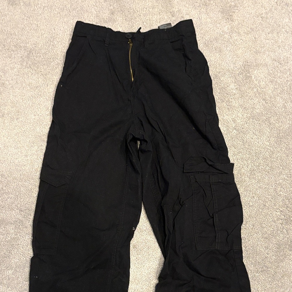 H&M Women's Black Straight Leg Pants